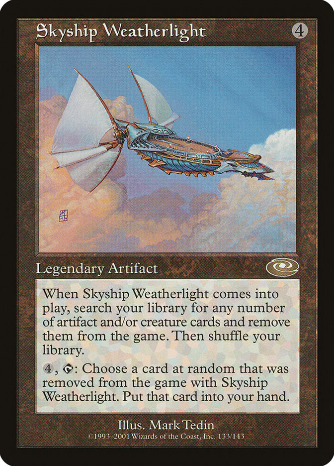 {R} Skyship Weatherlight (Mark Tedin) [Planeshift][PLS 133]