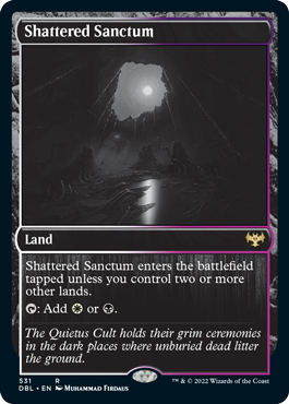 {R} Shattered Sanctum [Innistrad: Double Feature][DBL 531]