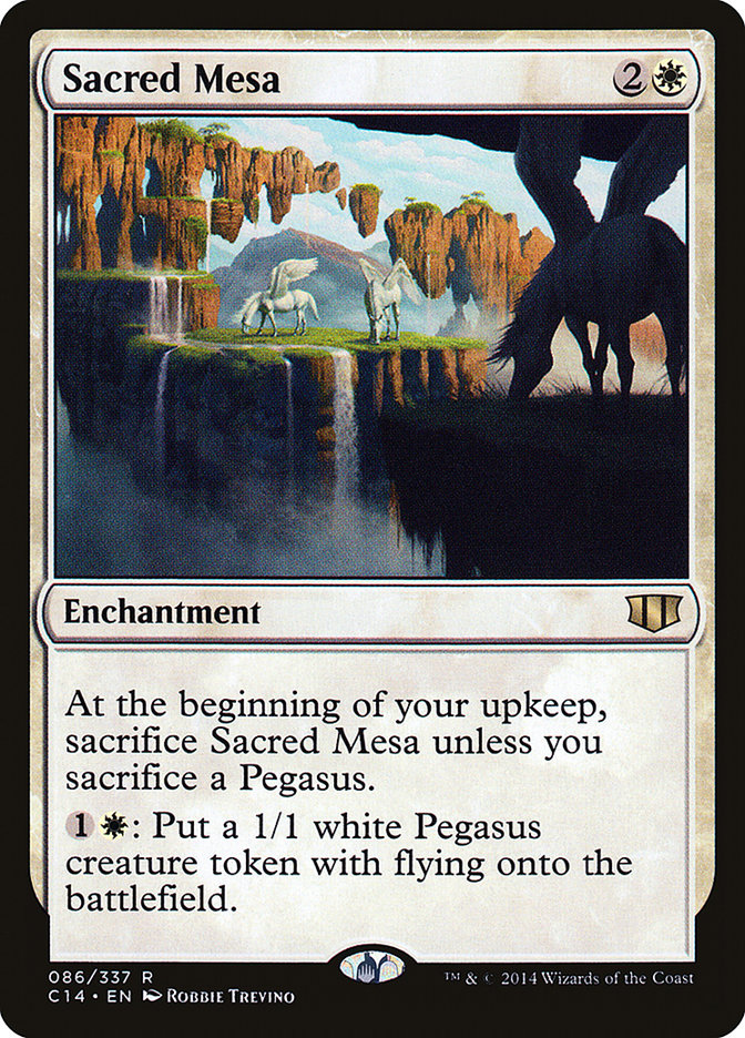 {R} Sacred Mesa [Commander 2014][C14 086]