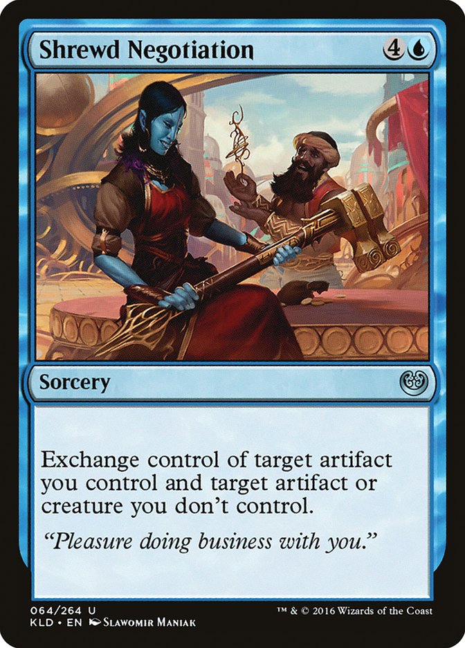 {C} Shrewd Negotiation [Kaladesh][KLD 064]