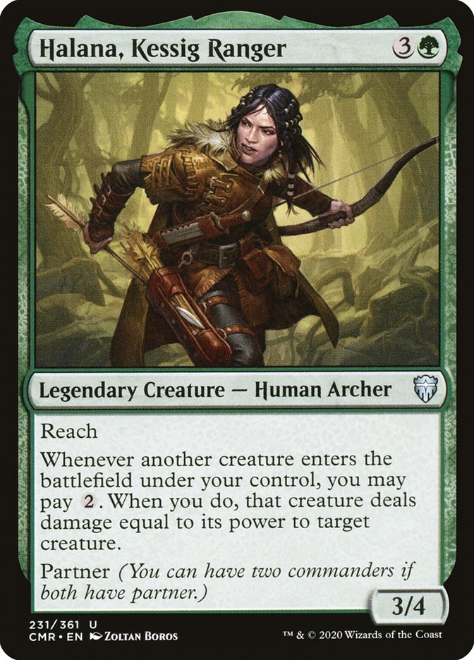 {C} Halana, Kessig Ranger [Commander Legends][CMR 231]