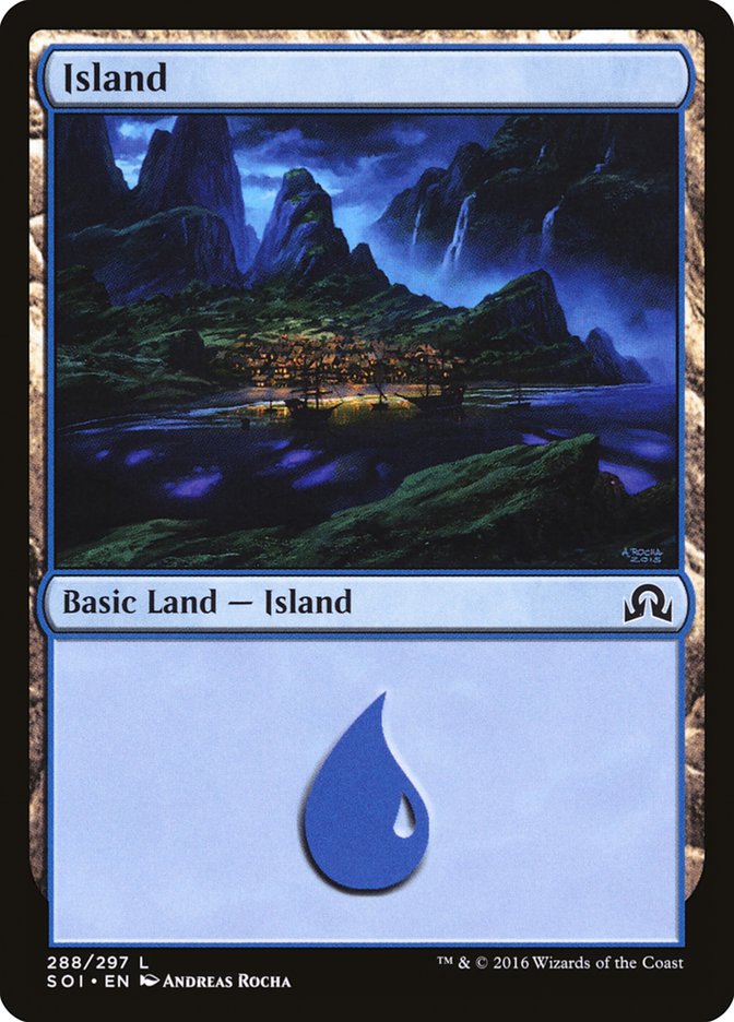 {B}[SOI 288] Island (288) [Shadows over Innistrad]