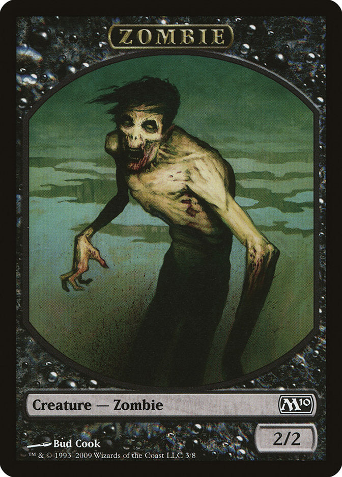 {T} Zombie Token [Magic 2010 Tokens][TM10 003]