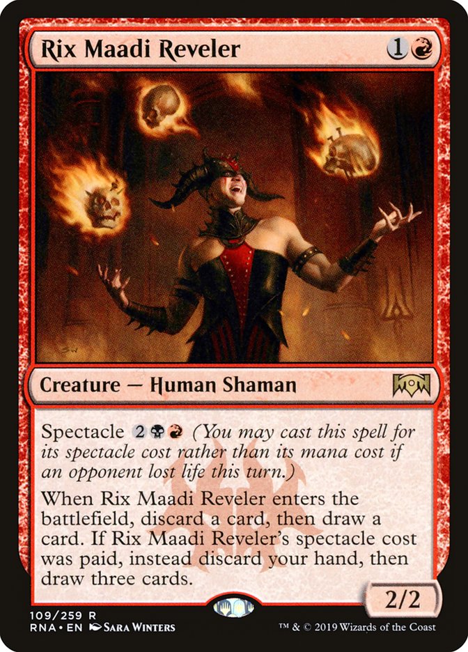 {R} Rix Maadi Reveler [Ravnica Allegiance][RNA 109]