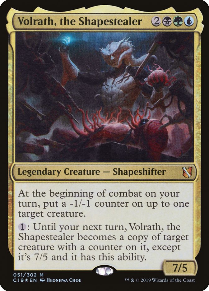 {R} Volrath, the Shapestealer [Commander 2019][C19 051]