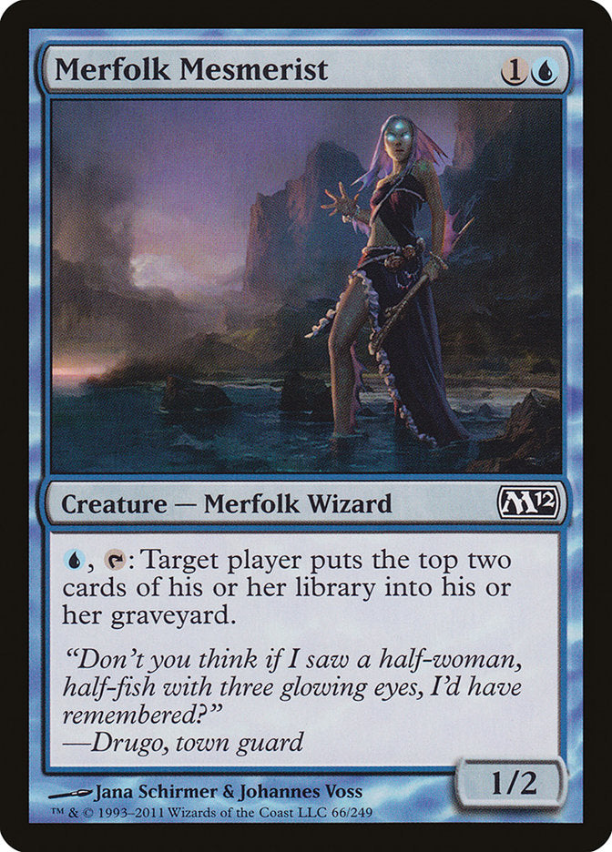 {C} Merfolk Mesmerist [Magic 2012][M12 066]