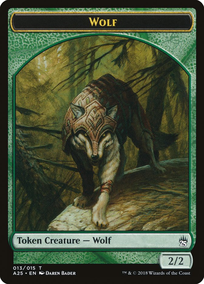 {T} Wolf Token [Masters 25 Tokens][TA25 013]