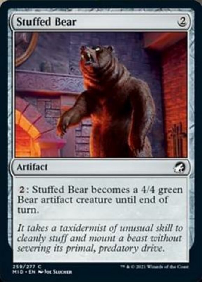 {C} Stuffed Bear [Innistrad: Midnight Hunt][MID 259]