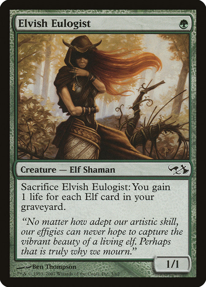 {C} Elvish Eulogist [Duel Decks: Elves vs. Goblins][DDA 003]