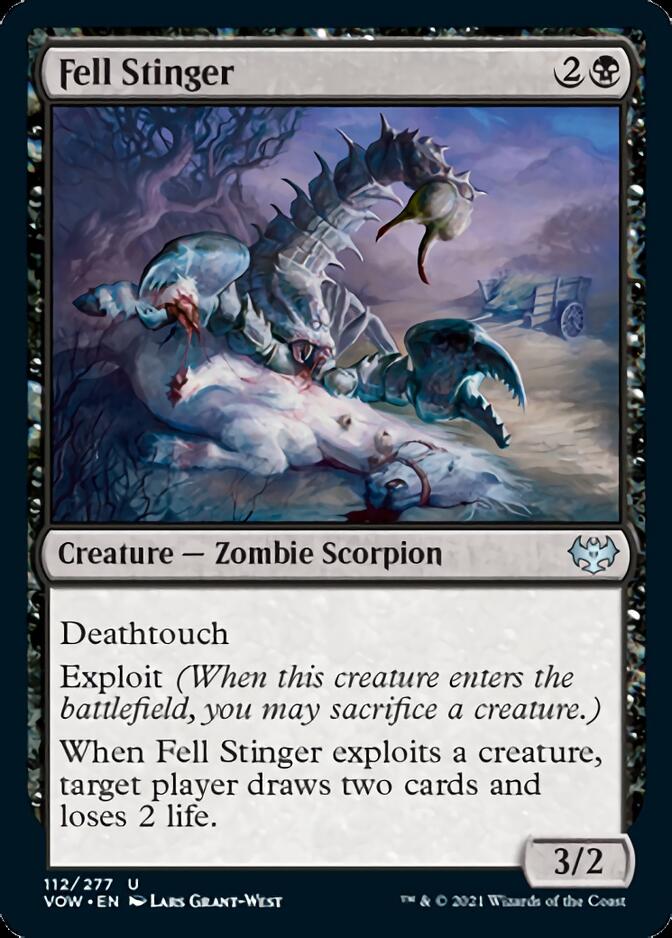 {C} Fell Stinger [Innistrad: Crimson Vow][VOW 112]