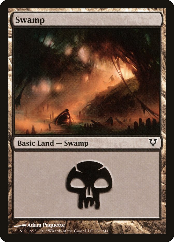 {B}[AVR 237] Swamp (237) [Avacyn Restored]