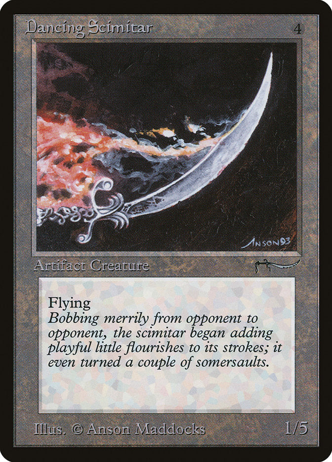 {R} Dancing Scimitar [Arabian Nights][ARN 061]