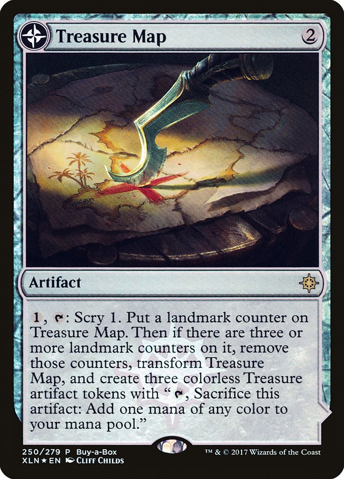 {R} Treasure Map // Treasure Cove (Buy-A-Box) [Ixalan Treasure Chest][PA PXTC 250]