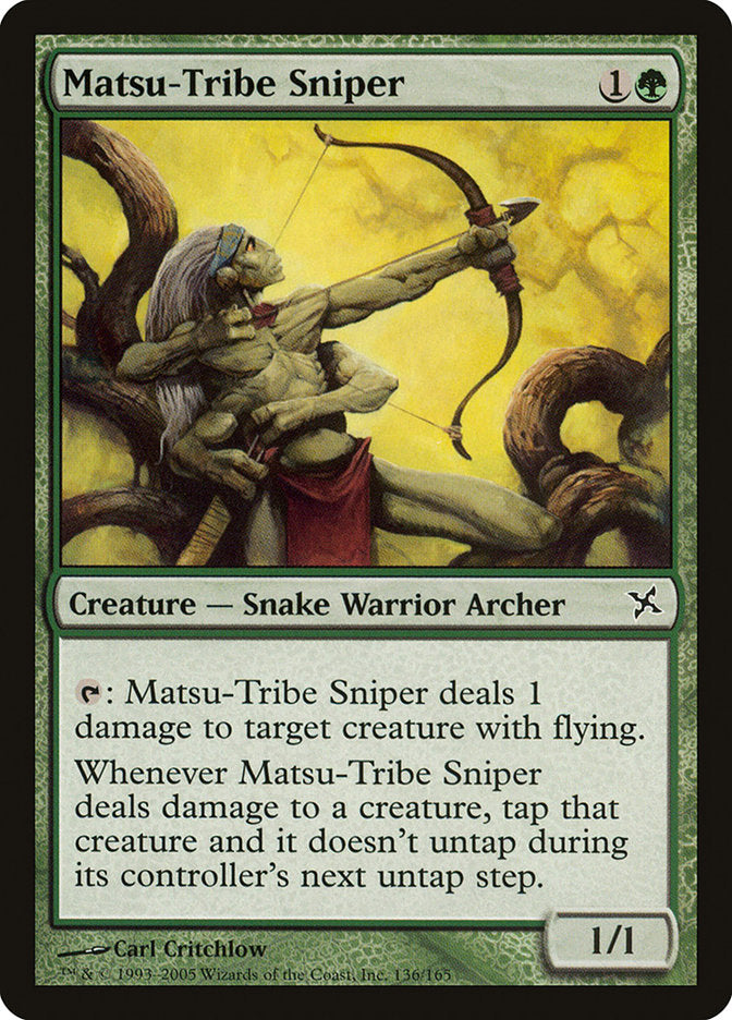 {C} Matsu-Tribe Sniper [Betrayers of Kamigawa][BOK 136]