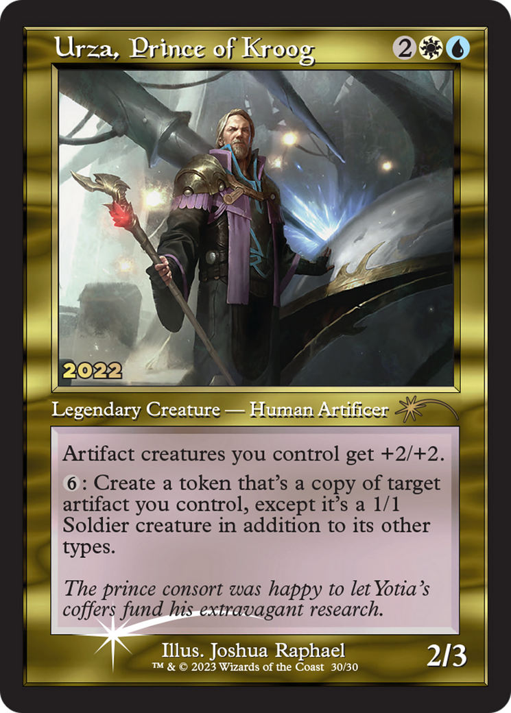 {R} Urza, Prince of Kroog [30th Anniversary Promos][P30A 030]