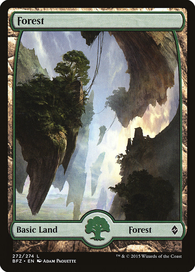 {B}[BFZ 272] Forest (272) [Battle for Zendikar]