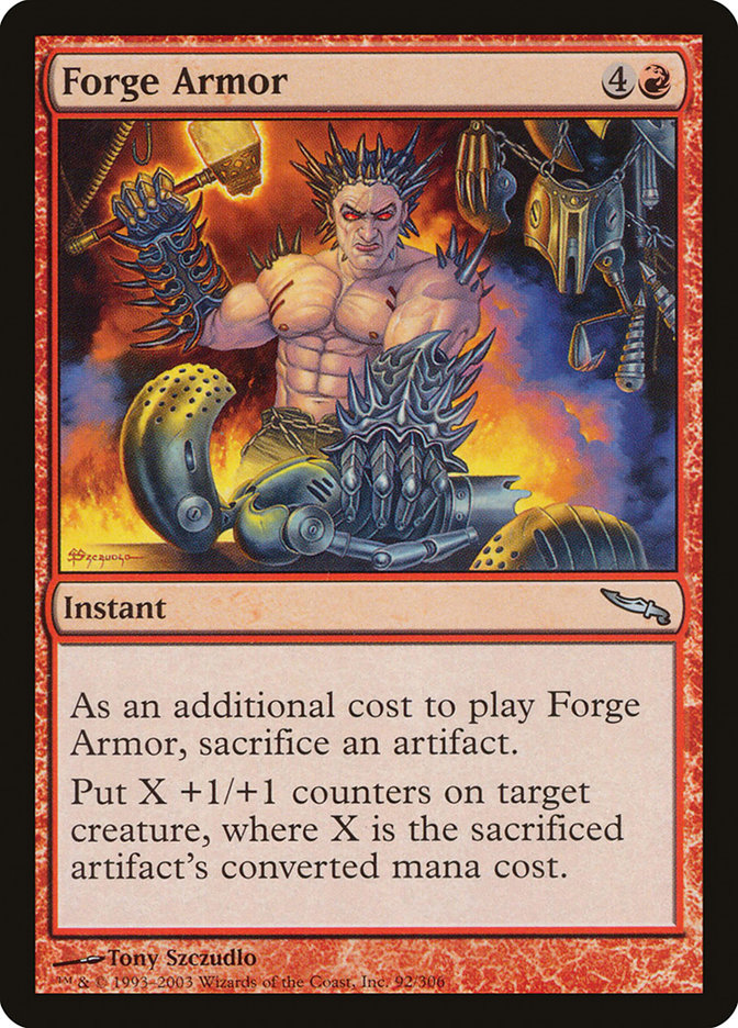 {C} Forge Armor [Mirrodin][MRD 092]