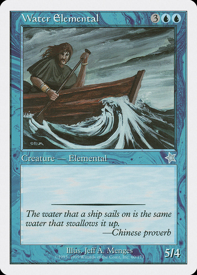 {C} Water Elemental [Starter 1999][S99 060]