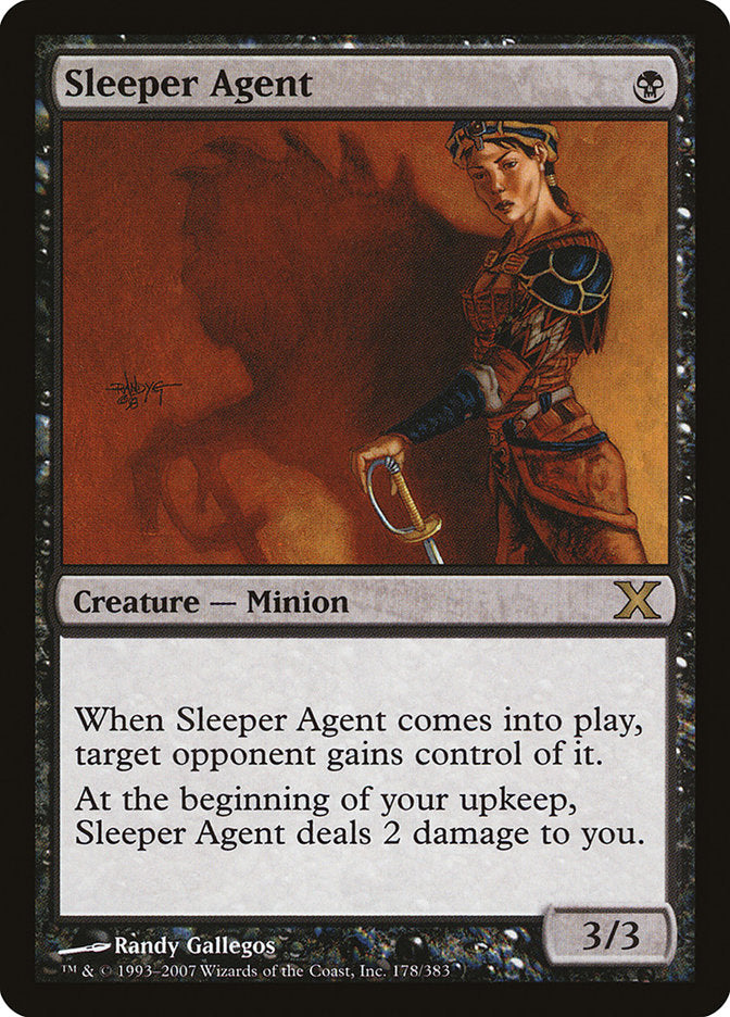 {R} Sleeper Agent [Tenth Edition][10E 178]