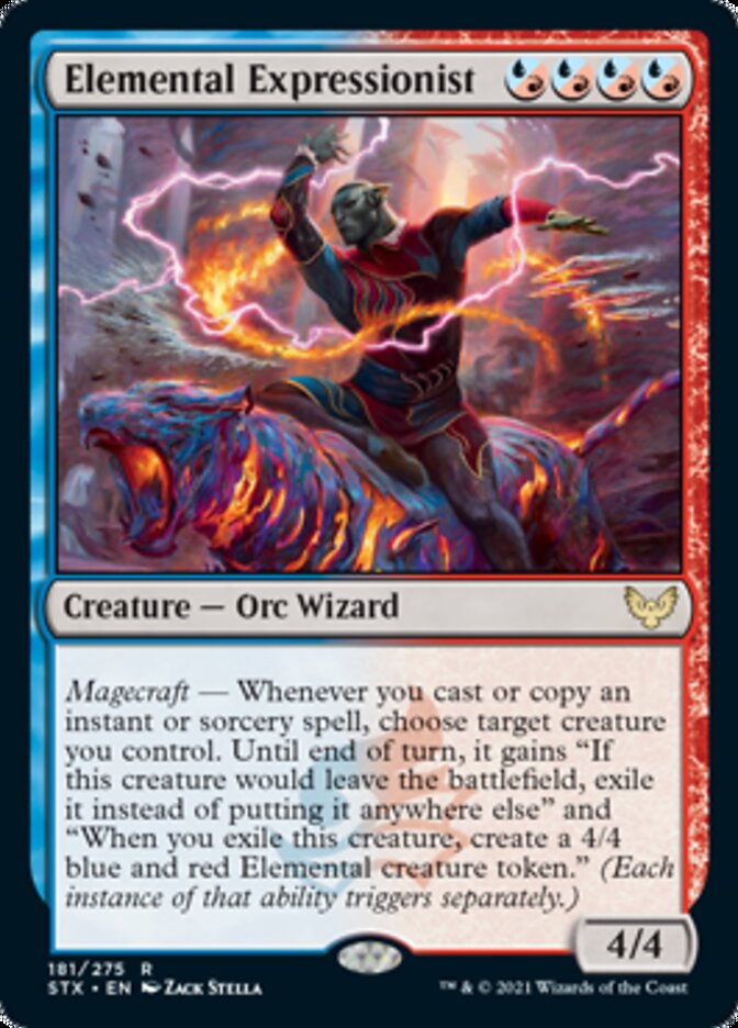 {R} Elemental Expressionist [Strixhaven: School of Mages][STX 181]