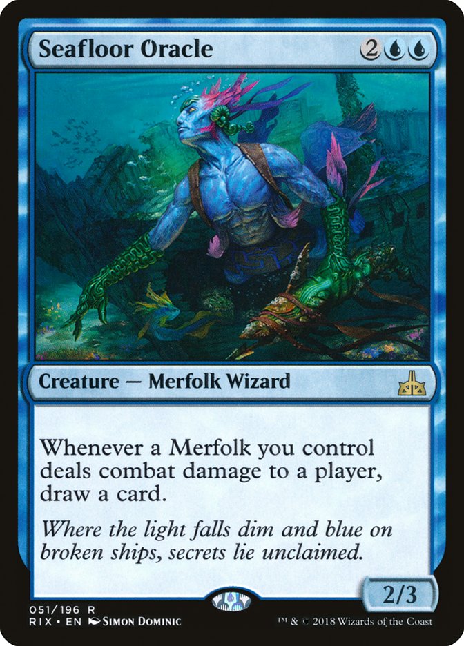 {R} Seafloor Oracle [Rivals of Ixalan][RIX 051]