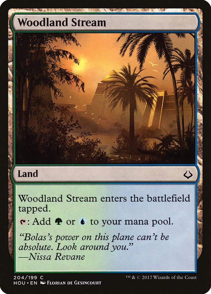 {C} Woodland Stream [Hour of Devastation][HOU 204]