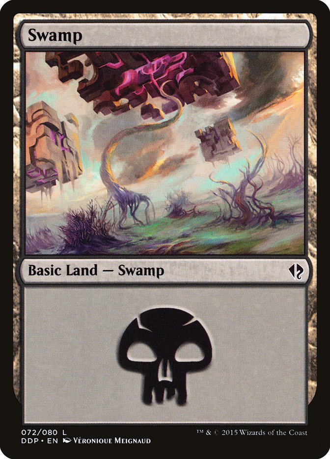 {B}[DDP 072] Swamp (72) [Duel Decks: Zendikar vs. Eldrazi]