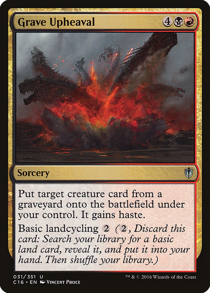 {C} Grave Upheaval [Commander 2016][C16 031]