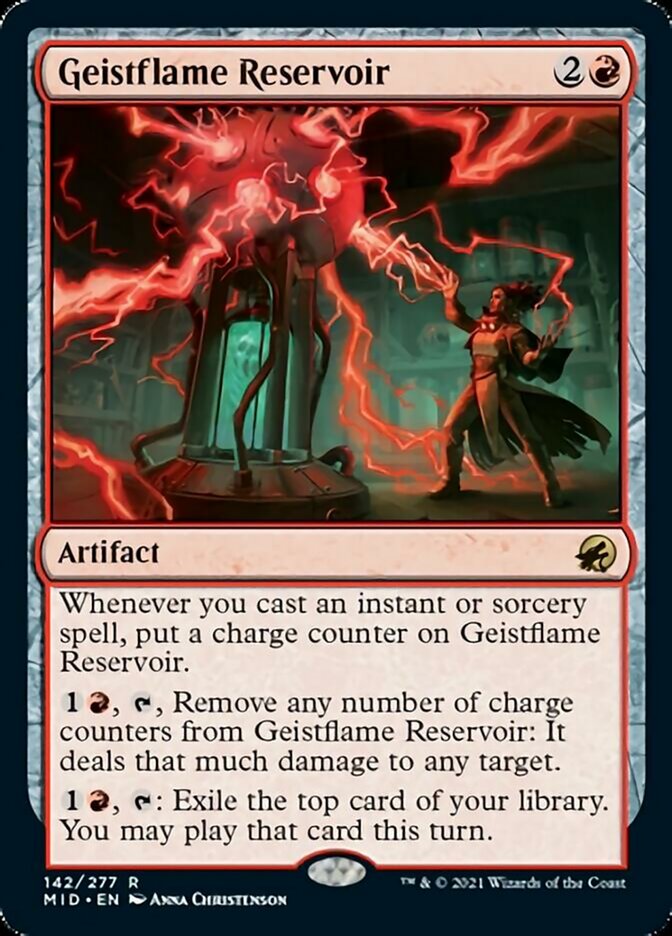 {R} Geistflame Reservoir [Innistrad: Midnight Hunt][MID 142]