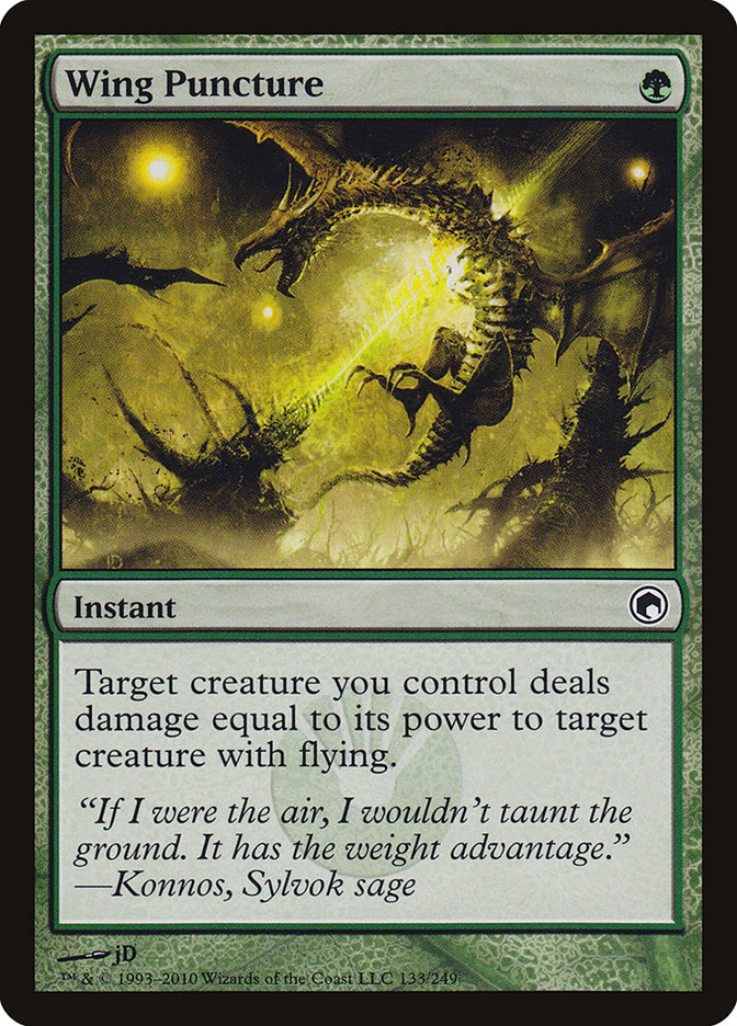 {C} Wing Puncture [Scars of Mirrodin][SOM 133]