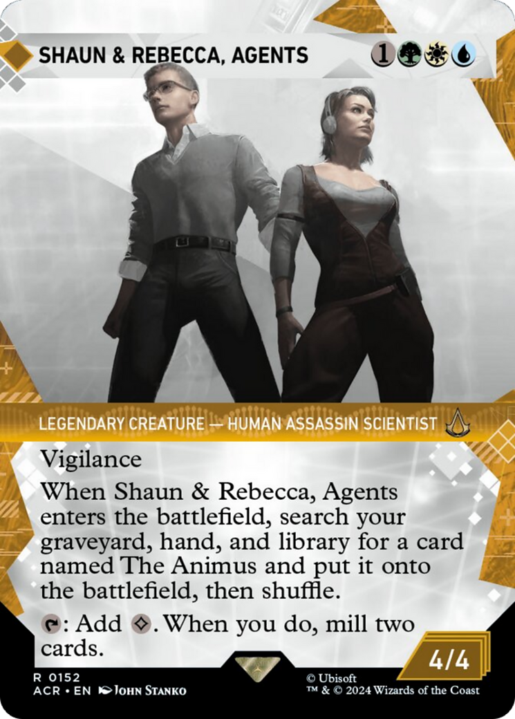 {R} Shaun & Rebecca, Agents (Showcase) [Assassin's Creed][ACR 152]