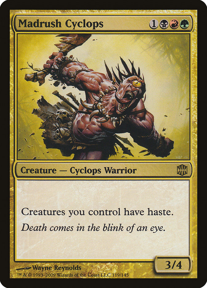 {R} Madrush Cyclops [Alara Reborn][ARB 119]