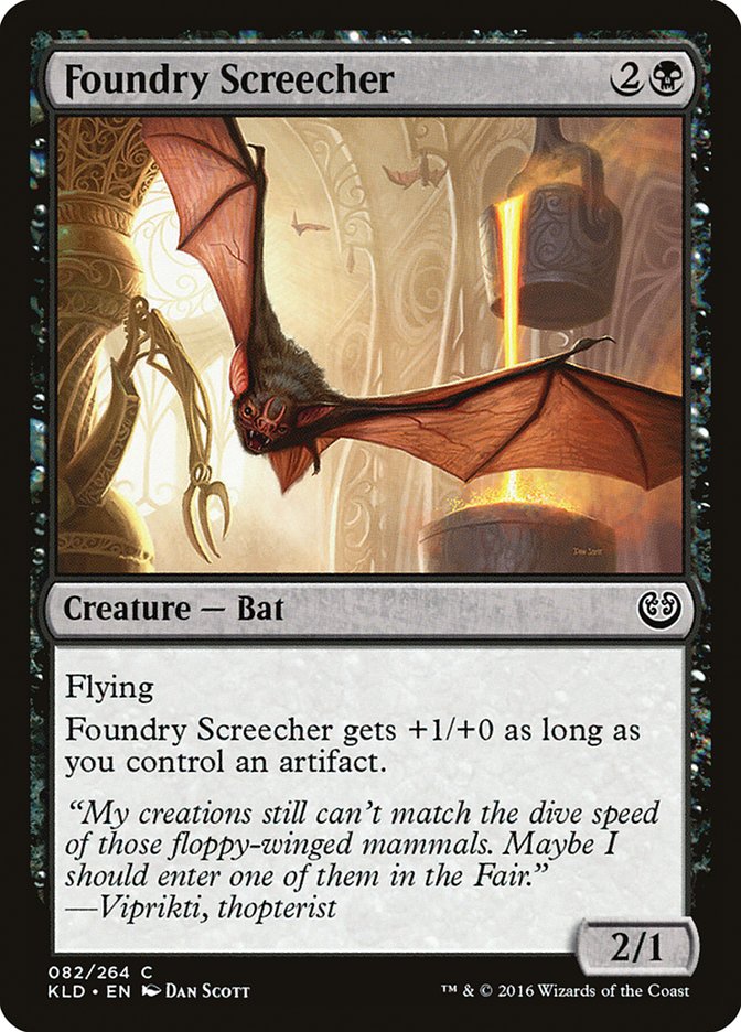 {C} Foundry Screecher [Kaladesh][KLD 082]