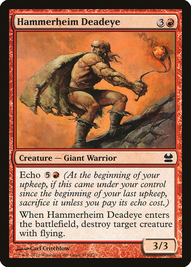 {C} Hammerheim Deadeye [Modern Masters][MMA 119]