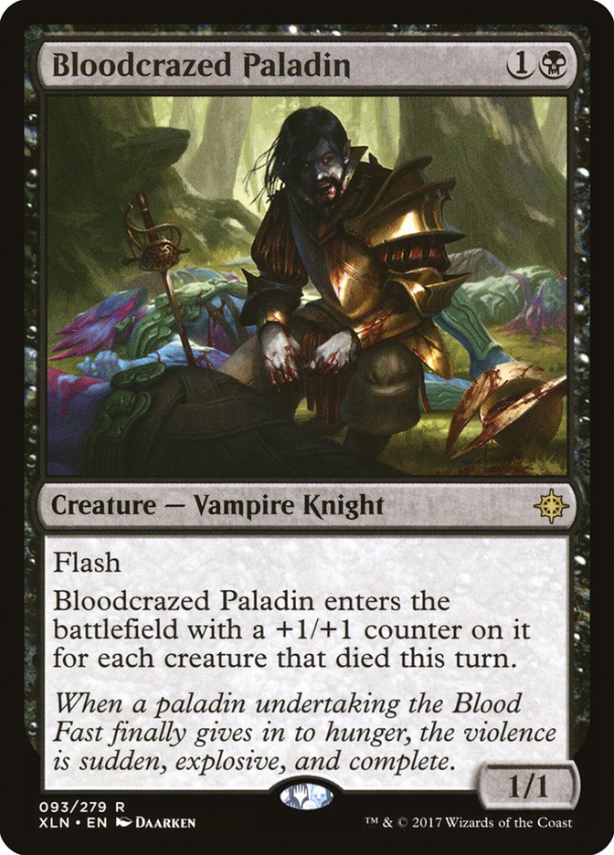 {R} Bloodcrazed Paladin [Ixalan][XLN 093]