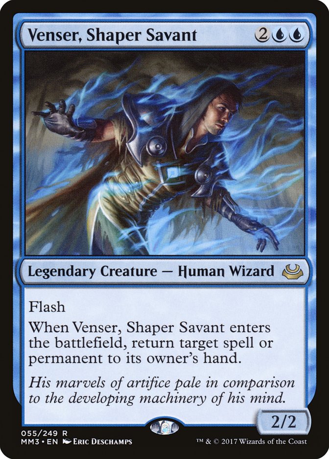 {R} Venser, Shaper Savant [Modern Masters 2017][MM3 055]