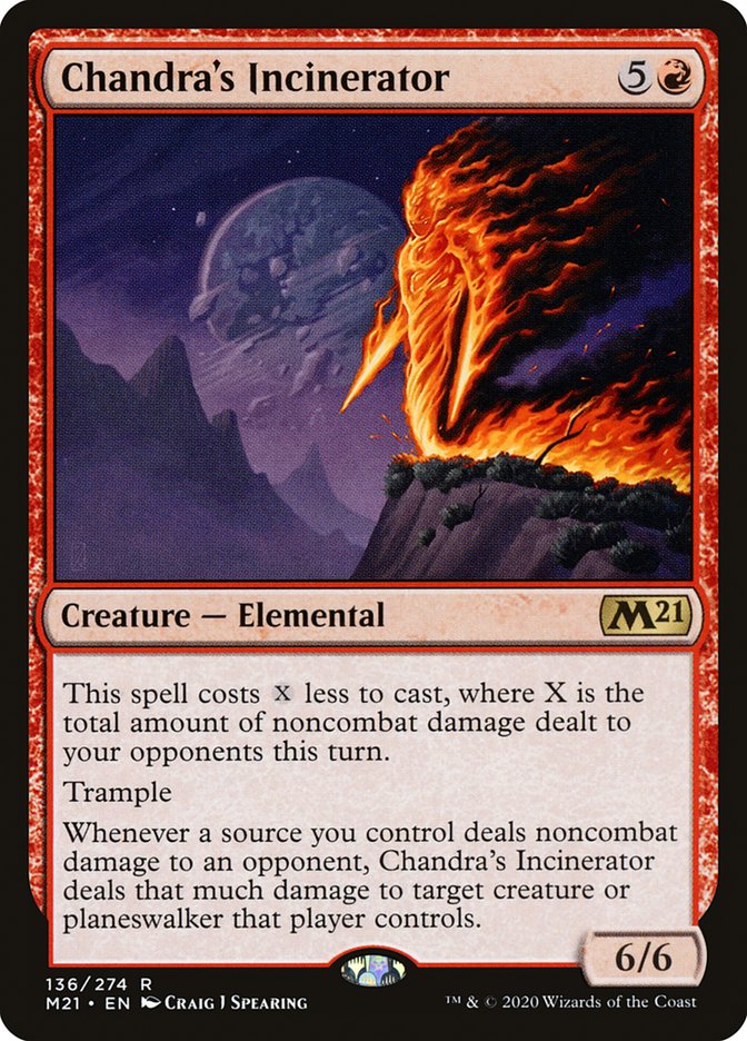 {R} Chandra's Incinerator [Core Set 2021][M21 136]