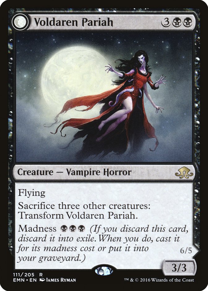 {R} Voldaren Pariah // Abolisher of Bloodlines [Eldritch Moon][EMN 111]