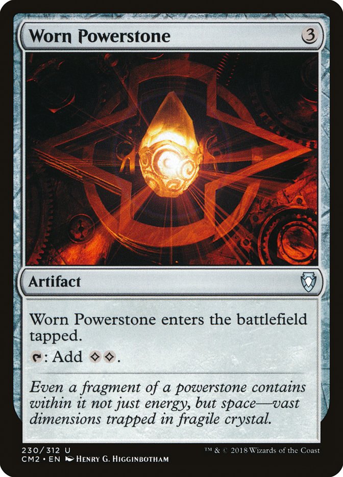 {C} Worn Powerstone [Commander Anthology Volume II][CM2 230]