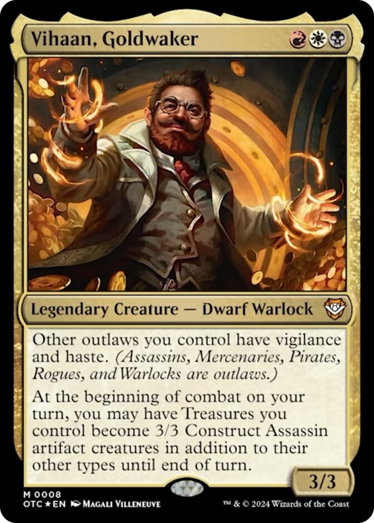 {R} Vihaan, Goldwaker [Outlaws of Thunder Junction Commander][OTC 008]