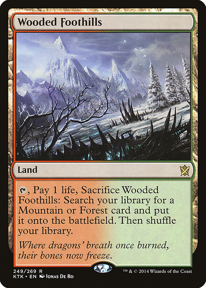 {R} Wooded Foothills [Khans of Tarkir][KTK 249]