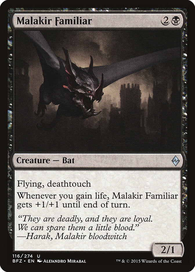 {C} Malakir Familiar [Battle for Zendikar][BFZ 116]