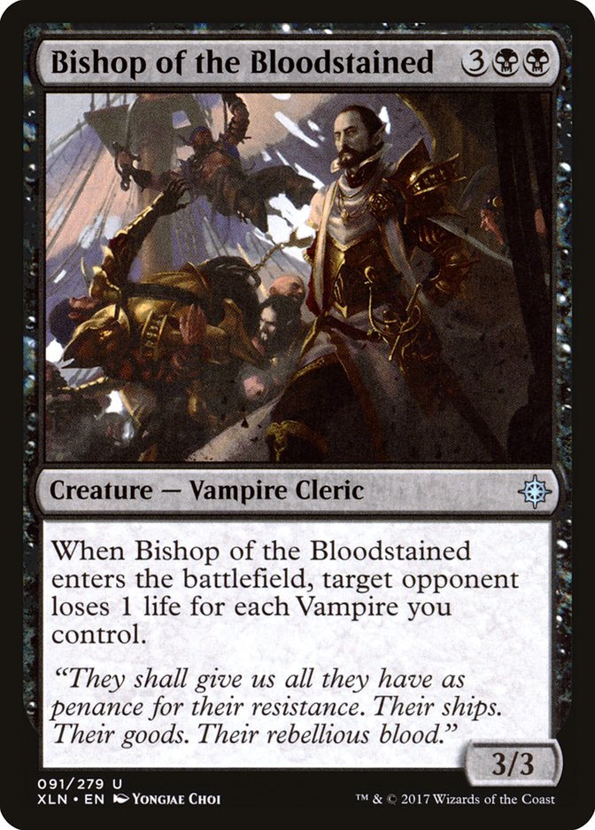 {C} Bishop of the Bloodstained [Ixalan][XLN 091]