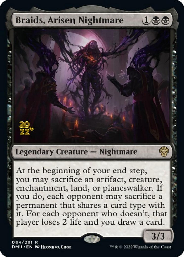 {@R} Braids, Arisen Nightmare [Dominaria United Prerelease Promos][PR DMU 084]