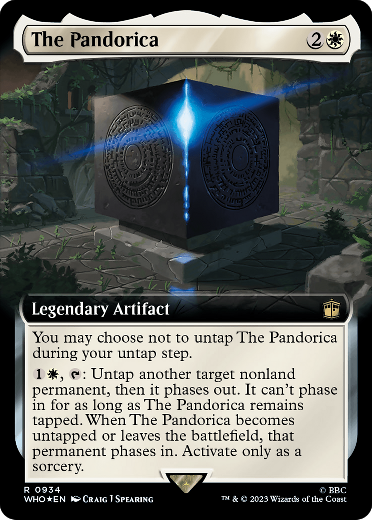 {R} The Pandorica (Extended Art) (Surge Foil) [Doctor Who][WHO 934]