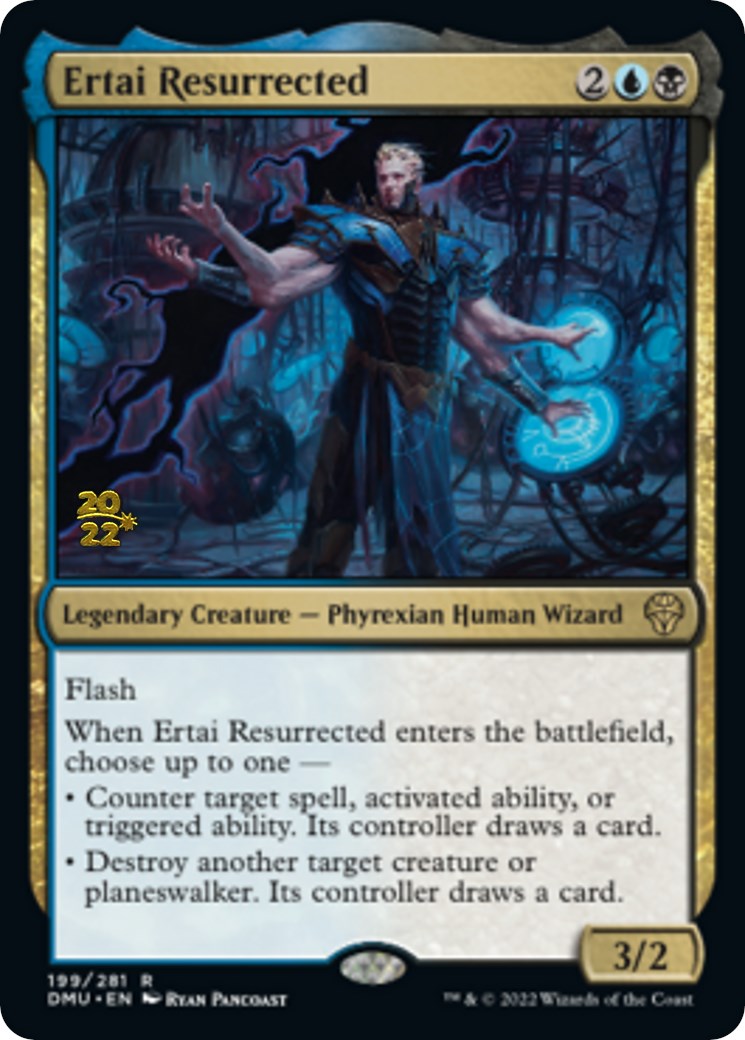 {@R} Ertai Resurrected [Dominaria United Prerelease Promos][PR DMU 199]