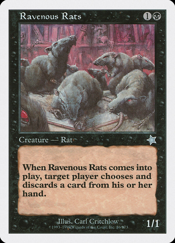 {C} Ravenous Rats [Starter 1999][S99 086]