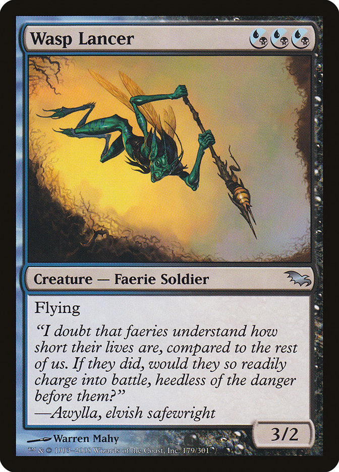 {C} Wasp Lancer [Shadowmoor][SHM 179]