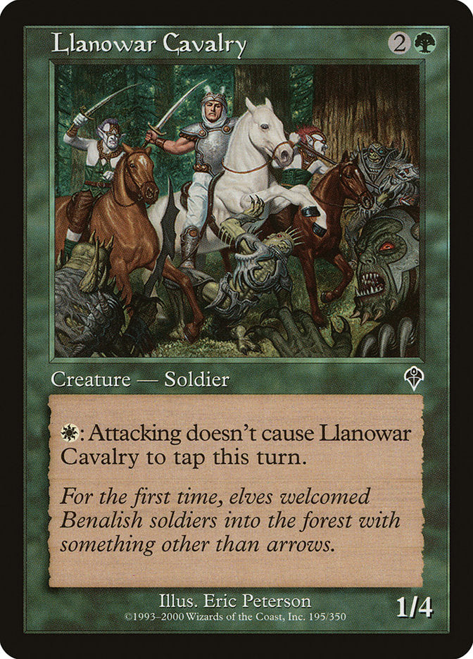 {C} Llanowar Cavalry [Invasion][INV 195]