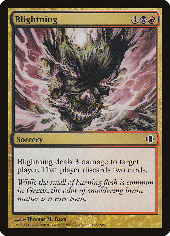 {C} Blightning [Shards of Alara][ALA 156]